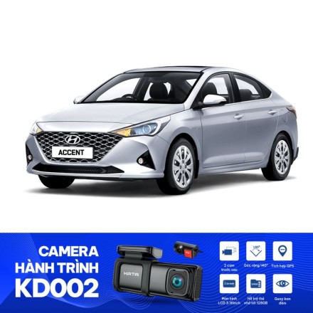 Bộ Camera Hành Trình Ô Tô Hyundai Accent 2021 - KD002